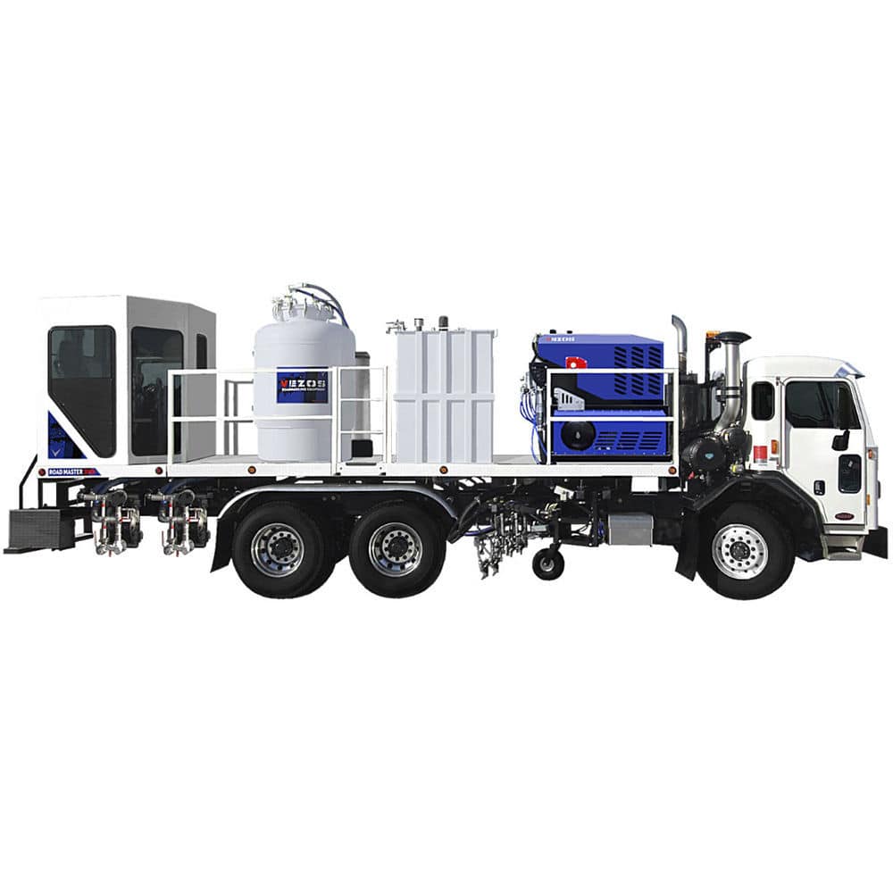 Truckmounted paint striping machine ROADMASTER 30 VEZOS for