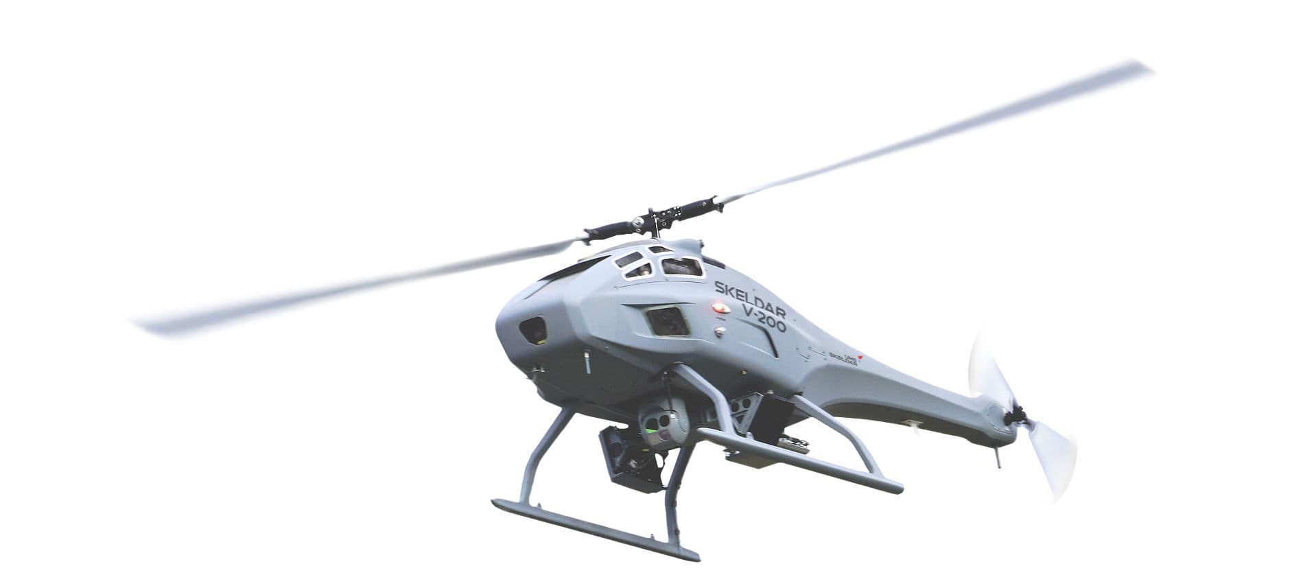 Professional UAS V 200 UMS SKELDAR surveillance search and rescue rotary wing