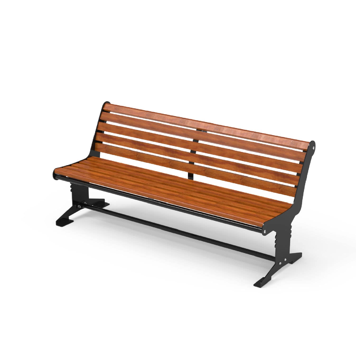 Airport bench - HERITAGE II - Bluestream - wooden / metal