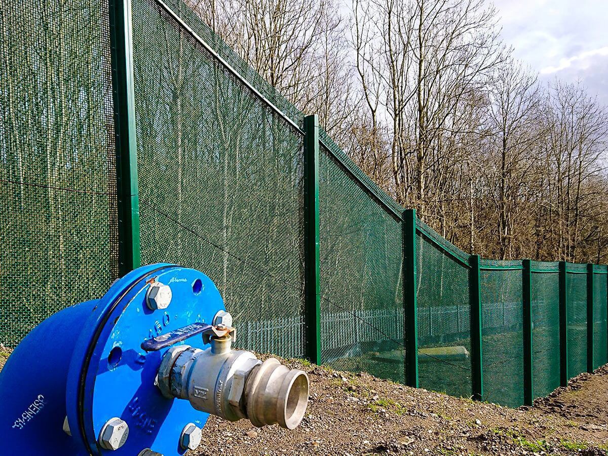 Airport fence - ArmaWeave® - Zaun - steel / security / mesh