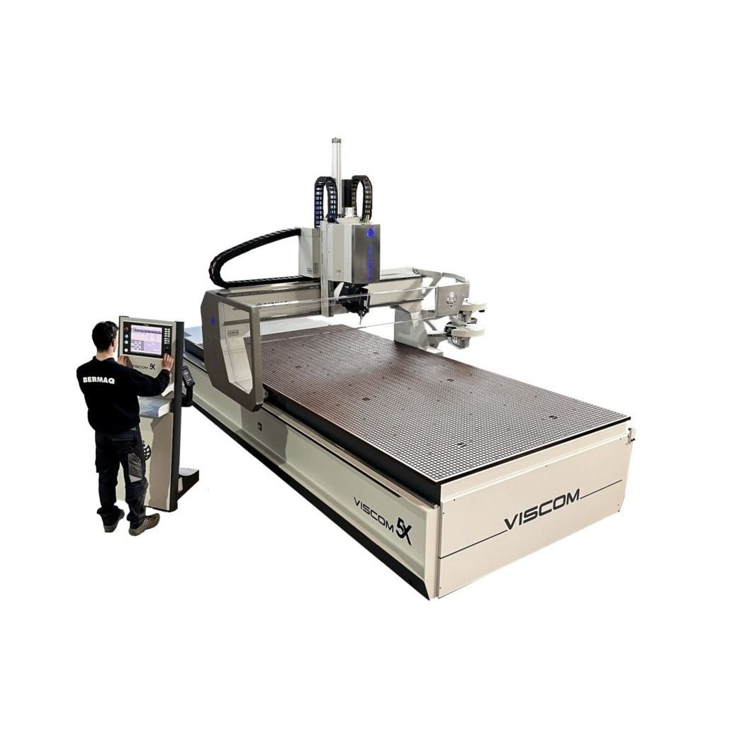 CNC milling machine - VISCOM 5X - bermaq - horizontal / for aeronautics ...