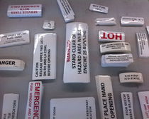 Aircraft placard - All the aeronautical manufacturers