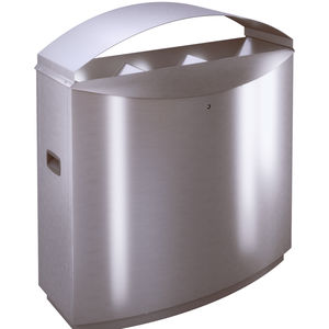 airport waste bin / floor-mounted