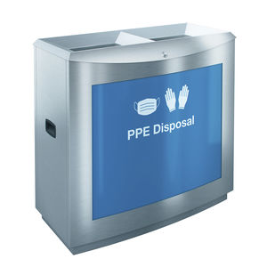 airport waste bin