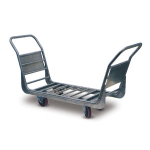 airport terminal luggage trolley