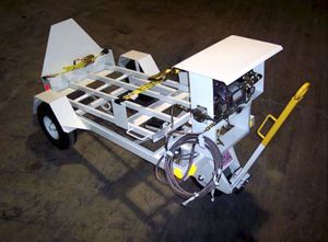 oxygen service cart