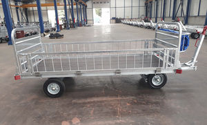 airport terminal baggage cart