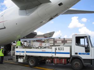 self-propelled toilet truck