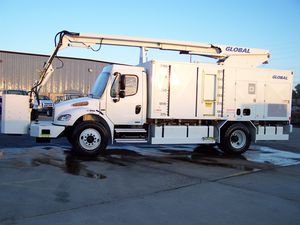 self-propelled washing truck