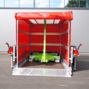 equipment trailer / 4-axle / for airports