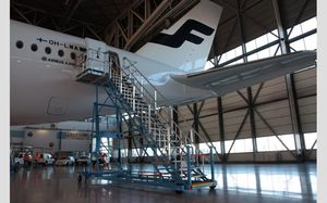 fuselage access platform