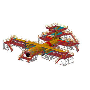 aeronautic fuselage dock