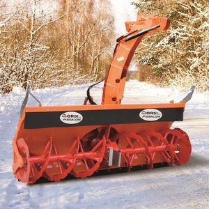 self-propelled snow blower