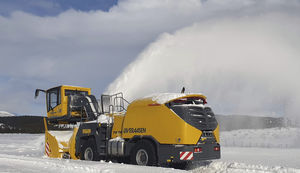 self-propelled snow blower