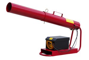 bird scare with gas cannon