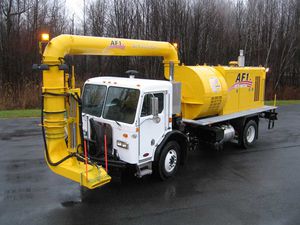 truck-mounted snow blower