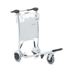 airport terminal baggage cart