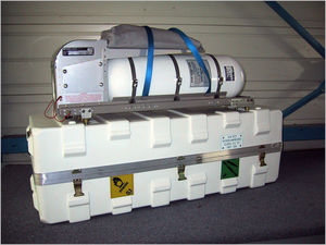 aircraft oxygen cylinder