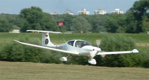 light aircraft aircraft canopy / acrylic / multilayer
