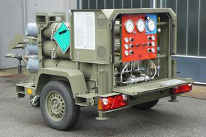 nitrogen service cart