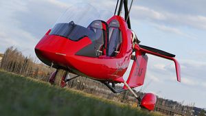 two-seater gyroplane