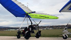two place ultralight trike wing