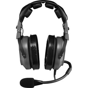 commercial aviation headset / for pilots / noise-reduction