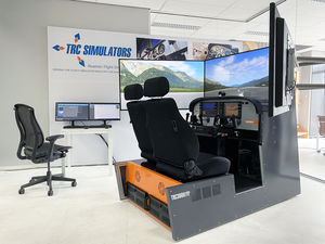 flight simulator / training / cockpit