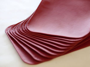 aircraft cabin headrest cover