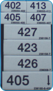 aircraft placard