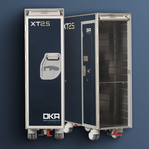 half-size aircraft meal cart