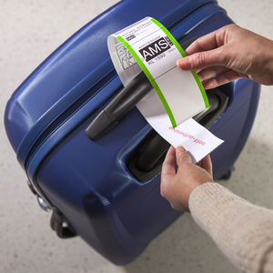 self-service bag tag