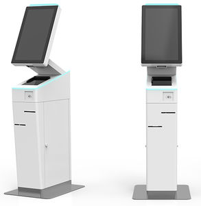 check-in kiosk with passport reader