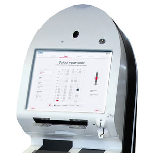 check-in kiosk with CUSS