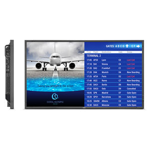 LCD airport display / 1920 x 1080 / 3840 x 2160 / for FIDS