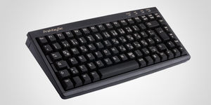 keyboard with MSR reader