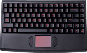 keyboard with card reader
