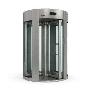 automatic revolving door