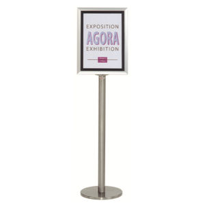 advertising signage / static / for airport terminals / floor-standing