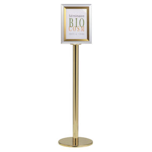 information signage / static / for airport terminals / floor-standing