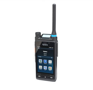 UHF radio transceiver / for helicopters / portable