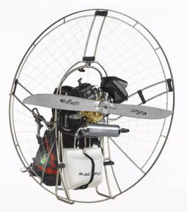 single-seat paramotor