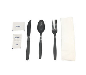 aircraft cabin cutlery kit / plastic / disposable