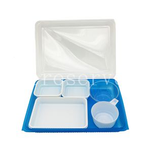 This in-flight meal tray was designed to be biodegradable