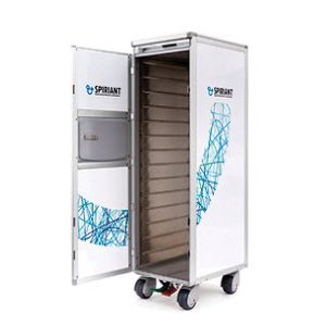 full-size aircraft meal trolley