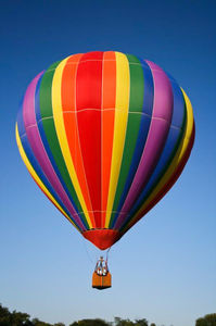 advertising hot-air balloon