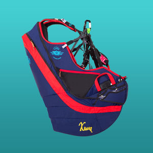 paragliding reversible harness