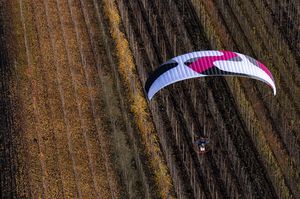 single place paramotor wing