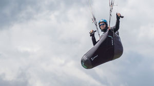 parachute free flight harness
