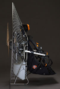 single-seat paramotor carts / carbon